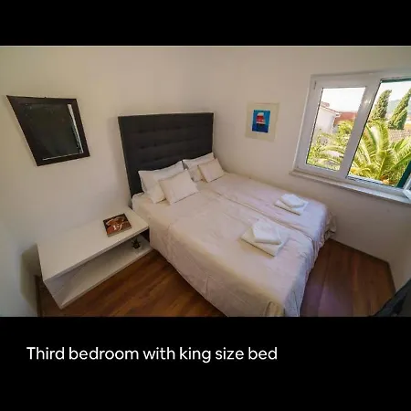 公寓 Beach Central Apartment 斯普利特
